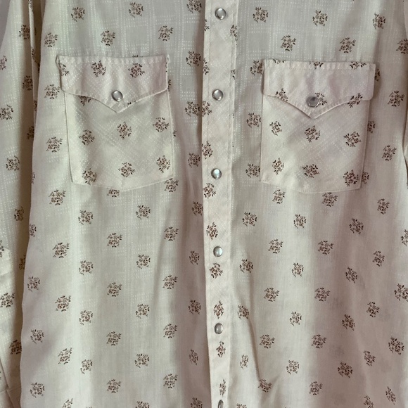 Lee Jeans 80’s Men’s Floral Button-Up Shirt - Picture 4 of 5